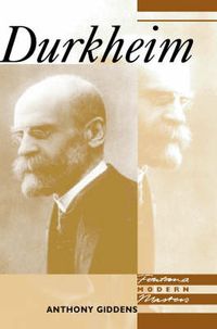 Durkheim; ANTHONY GIDDENS; 1997