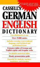 Cassell's German and English Dictionary; null; 1986