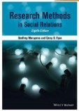 Research Methods in Social Relations; Charles M. Judd, Louise H. Kidder, Eliot R. Smith; 0