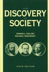 THE DISCOVERY OF SOCIETY; Randall Collins; 1997