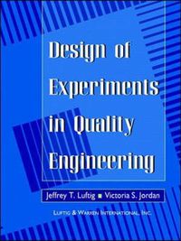 Design of Experiments in Quality EngineeringBibliyografya Ve Indeks; Jeffrey T. Luftig, Victoria S. Jordan; 1998