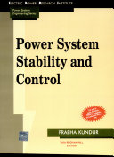 Power System Stability And ControlEPRI power system engineering series; Kundur; 1994