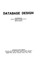Database DesignInternational student editionMcGraw-Hill computer science series; Gio Wiederhold; 1977