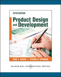 Product Design and Development (Int'l Ed); Karl Ulrich; 2011