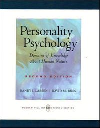 Personality Psychology with PowerWeb; Leif Ove Larsen; 2004