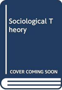 Sociological Theory; George Ritzer; 1992