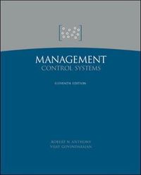 Management Control Systems I.E.; Anthony Govindarajan; 2003