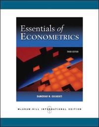 Essentials of econometrics; Damodar N. Gujarati; 2006