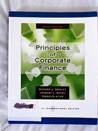 Principles of Corporate Finance; Richard A. Brealey; 2008
