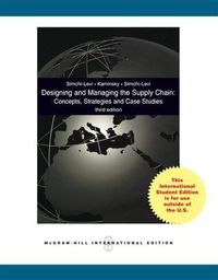 Designing and Managing the Supply Chain International Student Edition 3rd Edition Book/CD Package; David Simchi-Levi, Philip Kaminsky, Edith Simchi-Levi; 2007