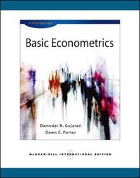 Basic Econometrics (Int'l Ed); Damodar Gujarati; 2009
