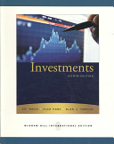InvestmentsIrwin series in financeMcGraw-Hill international editionMcGraw-Hill/Irwin series in finance, insurance, and real estate; Zvi Bodie, Alex Kane, Alan J. Marcus; 2009