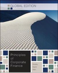 Principles of Corporate Finance - Global Edition; Richard Brealey, Stewart Myers; 2010
