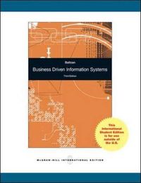 Business driven information systems; Paige. Baltzan; 2011