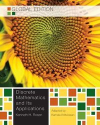 Discrete Mathematics and its Applications, Global Edition; Kenneth Rosen; 2012