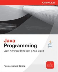 Java Programming; Poornachandra Sarang; 2012
