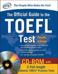 Official Guide to the TOEFL Test With CD-ROM; N Educational Testing Service, A; 2012