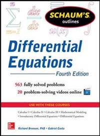 Schaum's Outline of Differential Equations; Richard Bronson; 2014