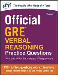 Official GRE Verbal Reasoning Practice Questions; The Educational Testing Service; 2014