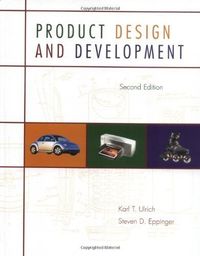 Product design and development; Karl T. Ulrich; 2000