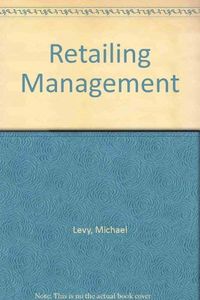 Retailing management; Michael Levy; 2001