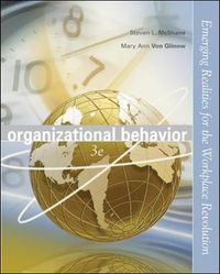 Organizational behavior; Stephen P. Robbins, Timothy A. Judge, Adrienne Colella, , Emma L. Murray Jazrawi, Stephan P. Robbins; 2005