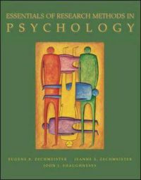 Essential Research Methods of Psychology; Zechmeister, Eugene Zechmeister, John Shaughnessy; 2000