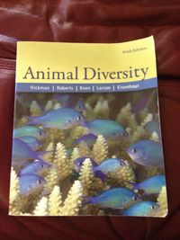 Animal Diversity; Jr. Hickman, Cleveland, Susan Keen, Allan; 2011