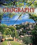 Introduction to Geography; Arthur Getis; 2013