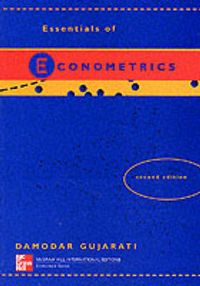 Essentials of Econometrics (with disk); Damodar Gujarati; 1998