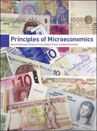 PRINCIPLES OF MICROECONOMICS; Moore McDowell; 2009