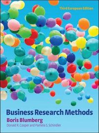Business Research Methods; Blumberg Boris, Cooper Donald, Schindler Pamela; 2011