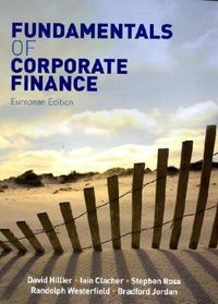 Shrinkwrap: Fundamentals of Corporate Finance: European Edition with Connect Plus Card; David Hillier; 2011