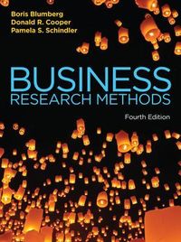 Business Research Methods; Boris Blumberg; 2014