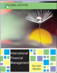 International Finance, Global Edition; Cheol Eun; 2014