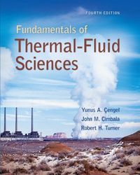 Fundamentals of Thermal-Fluid Sciences with Student Resource DVD; Yunus A Cengel; 2012