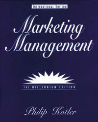Marketing Management; Philip Kotler; 1999