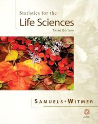 Statistics for the Life Sciences; I Pramling Samuelsson; 2002
