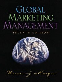 Global Marketing Management; Warren J. Keegan; 2001