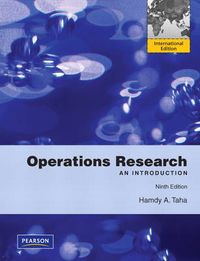 Operations Research; Hamdy Abdelaziz Taha; 2010