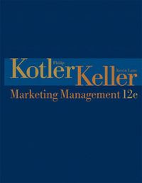 Marketing Management; Philip Kotler, Kevin Lane Keller; 2005