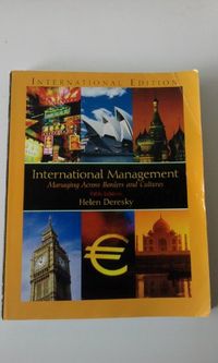 International Management; Helen K. Deresky; 2005