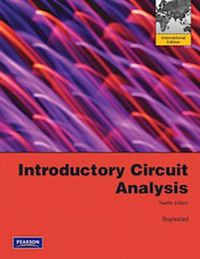 Introductory Circuit Analysis; Robert L. Boylestad; 2010