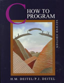 C How to Program; Harvey M Deitel; 1994