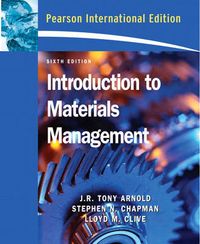 Introduction to Materials Management; Dana Arnold; 2007