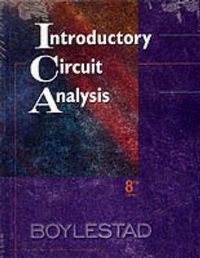 Introductory Circuit Analysis; Robert L Boylestad; 1996