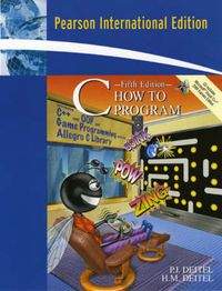 C: How to ProgramDeitel series page. How to program seriesHow to program series; Paul J. Deitel, Harvey M. Deitel; 2008