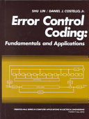 Error Control Coding; Ingemar Algulin; 1982