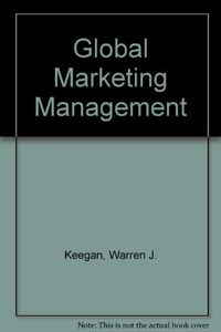 Global marketing management; Warren J. Keegan; 1995