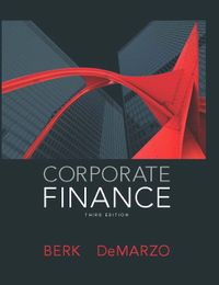 Corporate Finance; Jonathan Berk; 2013
